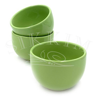 Zestaw 4 czarek `Happy Green` 150ml